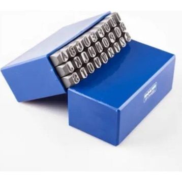 Gravurem 12 mm Çelik Harf Takımı