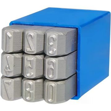 Gravurem 2.5 mm Çelik Rakam Takımı