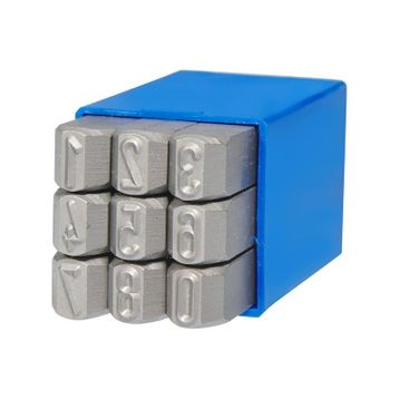Gravurem 4 mm Çelik Rakam Takımı