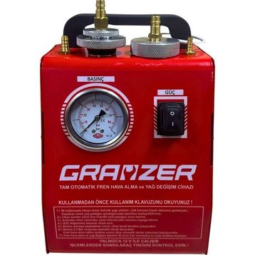 Grayzer FHA-100 Fren Hava Alma ve Yağ Değişim Cihazı