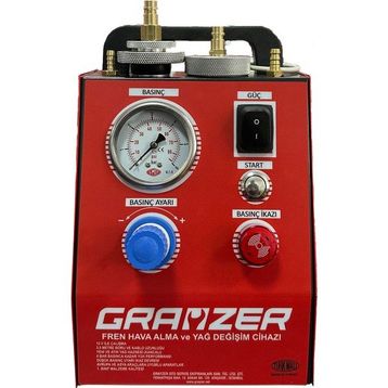 Grayzer FHA-100 Fren Hava Alma ve Yağ Değişim Cihazı