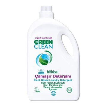 Green Clean 2.75 lt Bitkisel Sıvı Çamaşır Deterjanı
