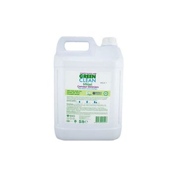 Green Clean 5 lt 100 Yıkama Vegan Karma Renkler İçin Sıvı Deterjan
