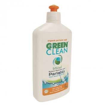 Green Clean 500 ml Organik Portakal Yağlı Bitkisel Bulaşık Makinesi Parlatıcı