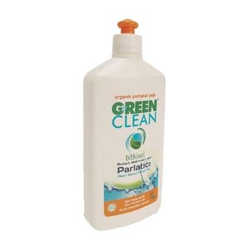 Green Clean 500 ml Organik Portakal Yağlı Bitkisel Bulaşık Makinesi Parlatıcı