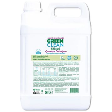 Green Clean Bitkisel Lavanta Yağlı 5 lt Çamaşır Deterjanı