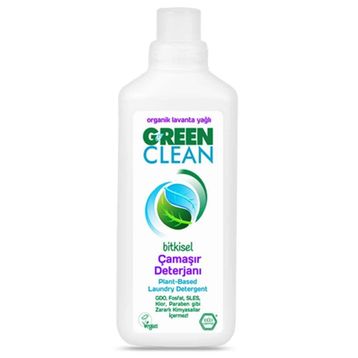Green Clean Lavanta Yağlı 1 lt Organik Çamaşır Deterjanı