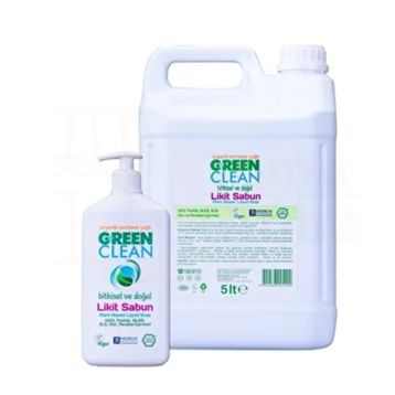 Green Clean Organik 2x500 ml 2 Portakal Yağlı Bitkisel Likit El Sabunu