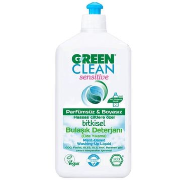 Green Clean Sensitive Elde Yıkama Bulaşık Deterjanı 500 ml