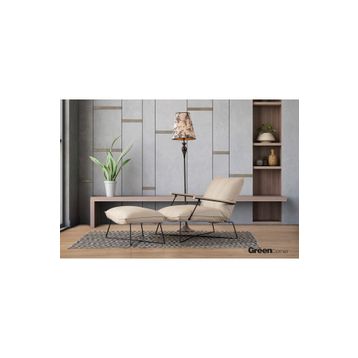 Green Corner Dorchy Yataklı Puflu Berjer