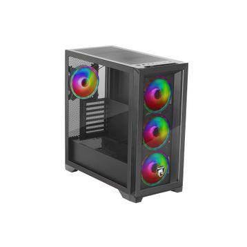 Green Griffin G9 7x120/140 mm Fan ARGB 2x3.0 USB 1x3.1 GeN2 Type-C Tempered Oyun Bilgisayar Kasası