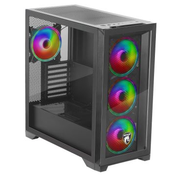 Green Griffin G9 7x120/140 mm Fan ARGB 2x3.0 USB 1x3.1 GeN2 Type-C Tempered Oyun Bilgisayar Kasası