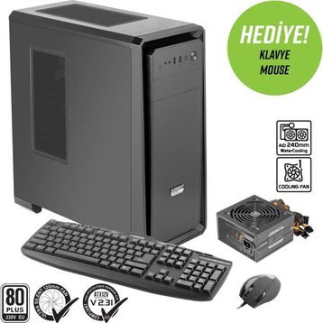Green Pars Evo Skd Fanlı PSU'suz ATX Bilgisayar Kasası