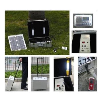 Green Solar AND202 10 W Çantalı Güneş Aydınlatma Seti