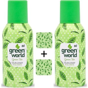 Green World 80 Derece 150 ml Green Tea Kolonya