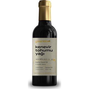 Greenlabel 180 ml Kenevir Tohumu Yağı