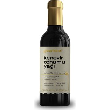 Greenlabel 180 ml Kenevir Tohumu Yağı
