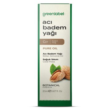 Greenlabel 20 ml Acıbadem Yağı