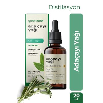 Greenlabel 20 ml Adaçayı Yağı
