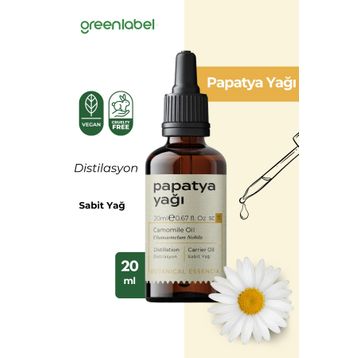 Greenlabel 20 ml Alman Papatyası Yağı