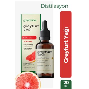 Greenlabel 20 ml Greyfurt Yağı