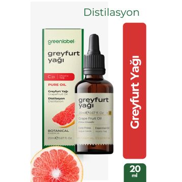 Greenlabel 20 ml Greyfurt Yağı