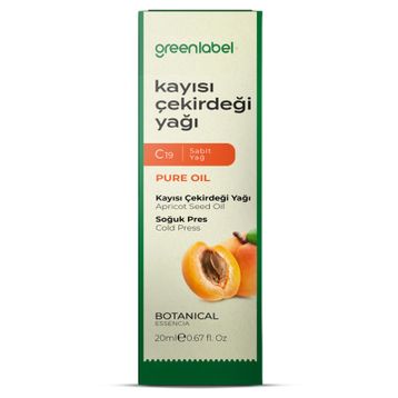 Greenlabel 20 ml Kayısı Çekirdeği Yağı