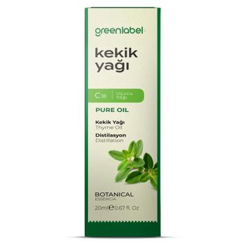 Greenlabel 20 ml Kekik Yağı
