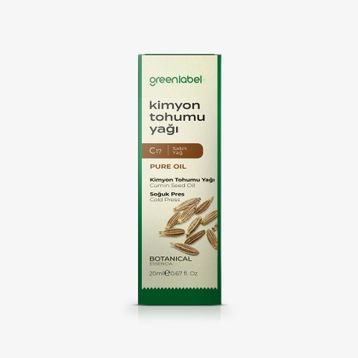 Greenlabel 20 ml Kimyon Tohumu Yağı