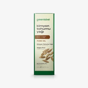Greenlabel 20 ml Kimyon Tohumu Yağı