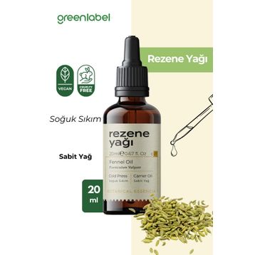 Greenlabel 20 ml Rezene Yağı