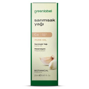 Greenlabel 20 ml Sarımsak Yağı