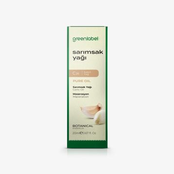 Greenlabel 20 ml Sarımsak Yağı