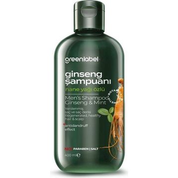 Greenlabel 400 ml Ginseng Nane Yağı Man Şampuanı