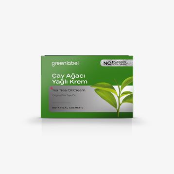 Greenlabel 50 ml Çay Ağacı Yağı Özlü Krem