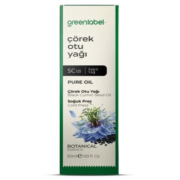 Greenlabel 50 ml Çörek Otu Yağı