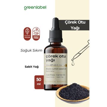 Greenlabel 50 ml Çörek Otu Yağı