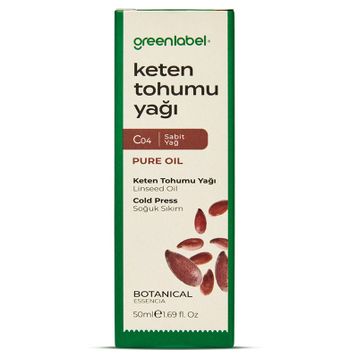 Greenlabel 50 ml Keten Tohumu Yağı