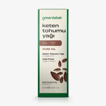 Greenlabel 50 ml Keten Tohumu Yağı