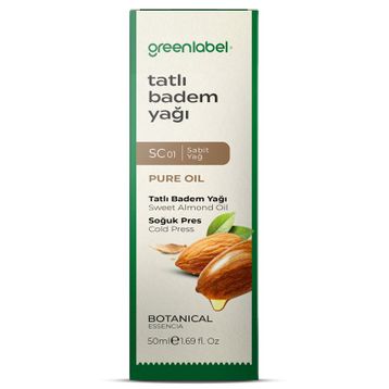 Greenlabel 50 ml Tatlı Badem Yağı