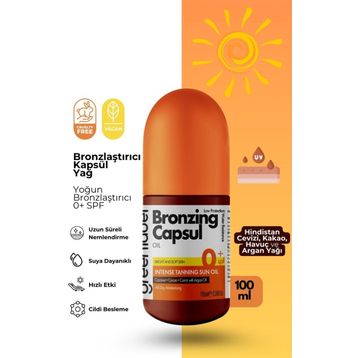 Greenlabel Bronzlaştırıcı 100 ml Kapsül Yağ