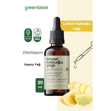 Greenlabel Distilasyon 20 ml Limon Yağı