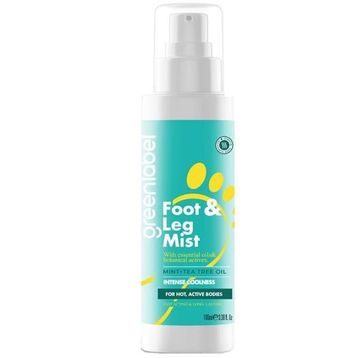Greenlabel Nane Ve Çay Ağacı İçeren 100 ml Ayak Koku Giderici Sprey