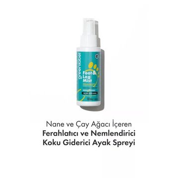 Greenlabel Nane Ve Çay Ağacı İçeren 100 ml Ayak Koku Giderici Sprey