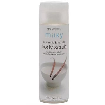 Greenland Milky Shower Cream Rice Milk Vanilla 250 ml Duş Kremi