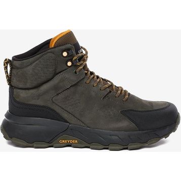 Greyder 5K1GB16342 Haki Siyah Hakiki Deri Su Geçirmez Erkek Outdoor Bot