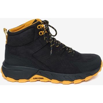 Greyder 5K1GB16342 Siyah Sarı Hakiki Deri Su Geçirmez Erkek Outdoor Bot