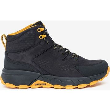 Greyder 5K1GB16342 Siyah Sarı Hakiki Deri Su Geçirmez Erkek Outdoor Bot