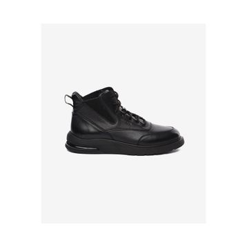 Greyder 5K1SB18741 Erkek Siyah Hakiki Deri Sneaker Bot