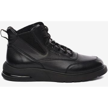 Greyder 5K1SB18741 Erkek Siyah Hakiki Deri Sneaker Bot